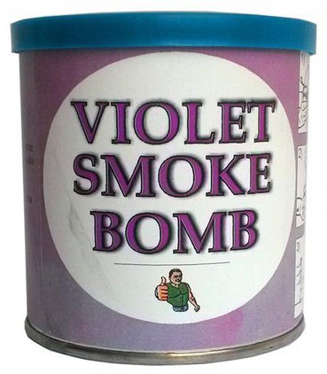Smoke bomb violet